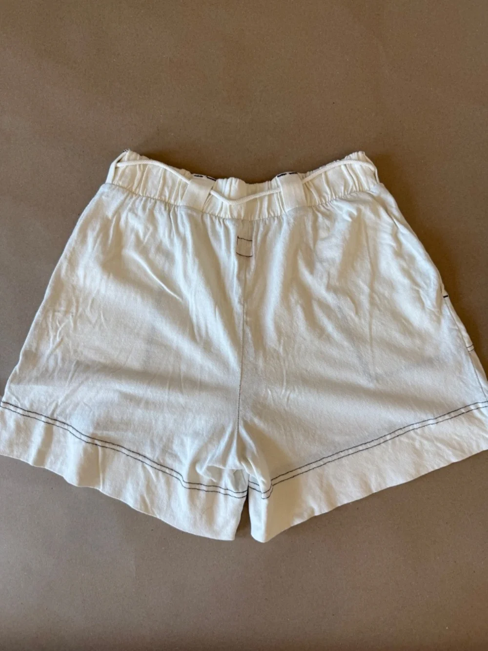 NWT Free-est by Free People Strada One-Shoulder Tie Top (S) & Shorts (M) Set